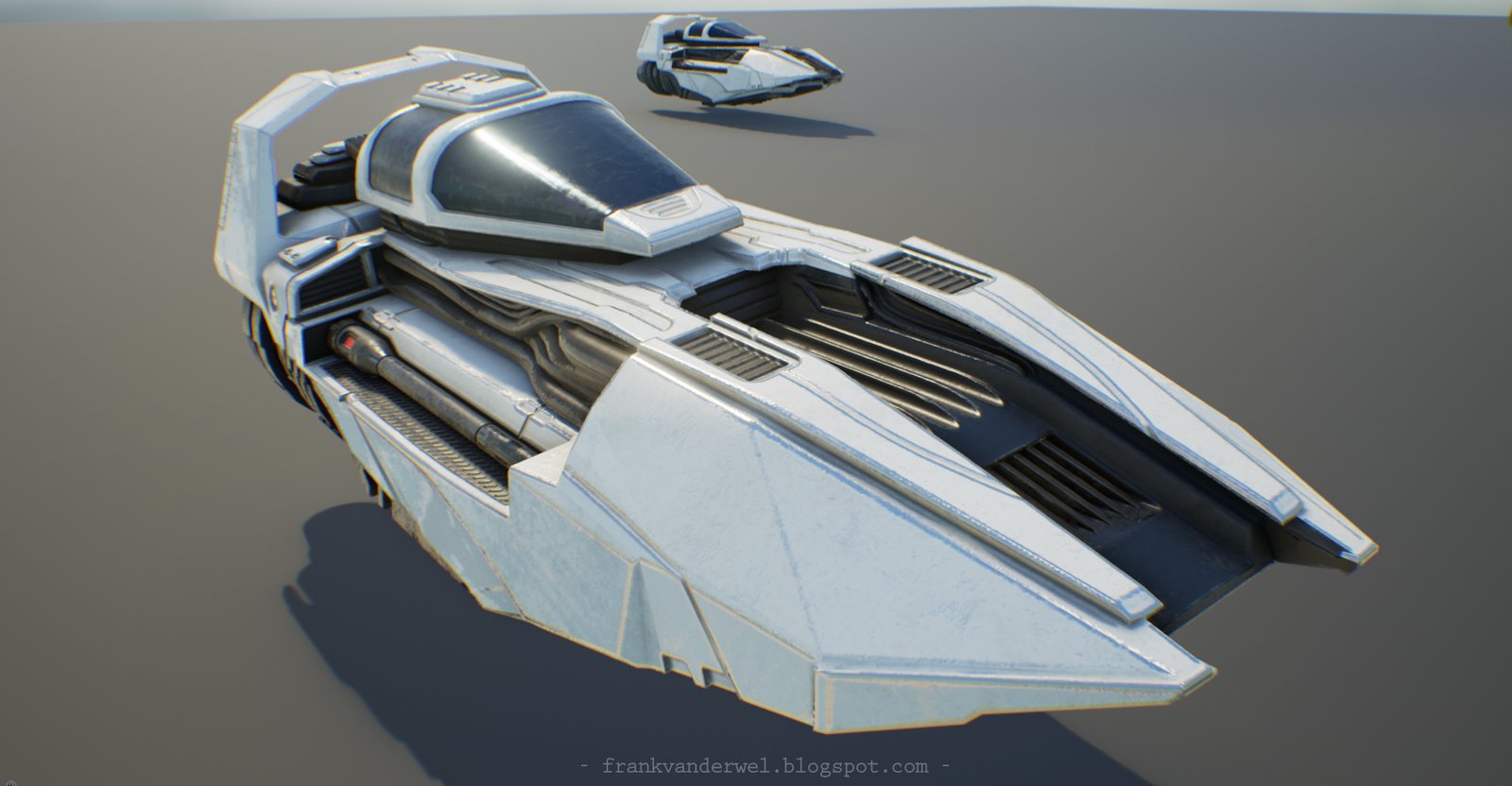 Frank Vanderwel Sci fi Race Cars
