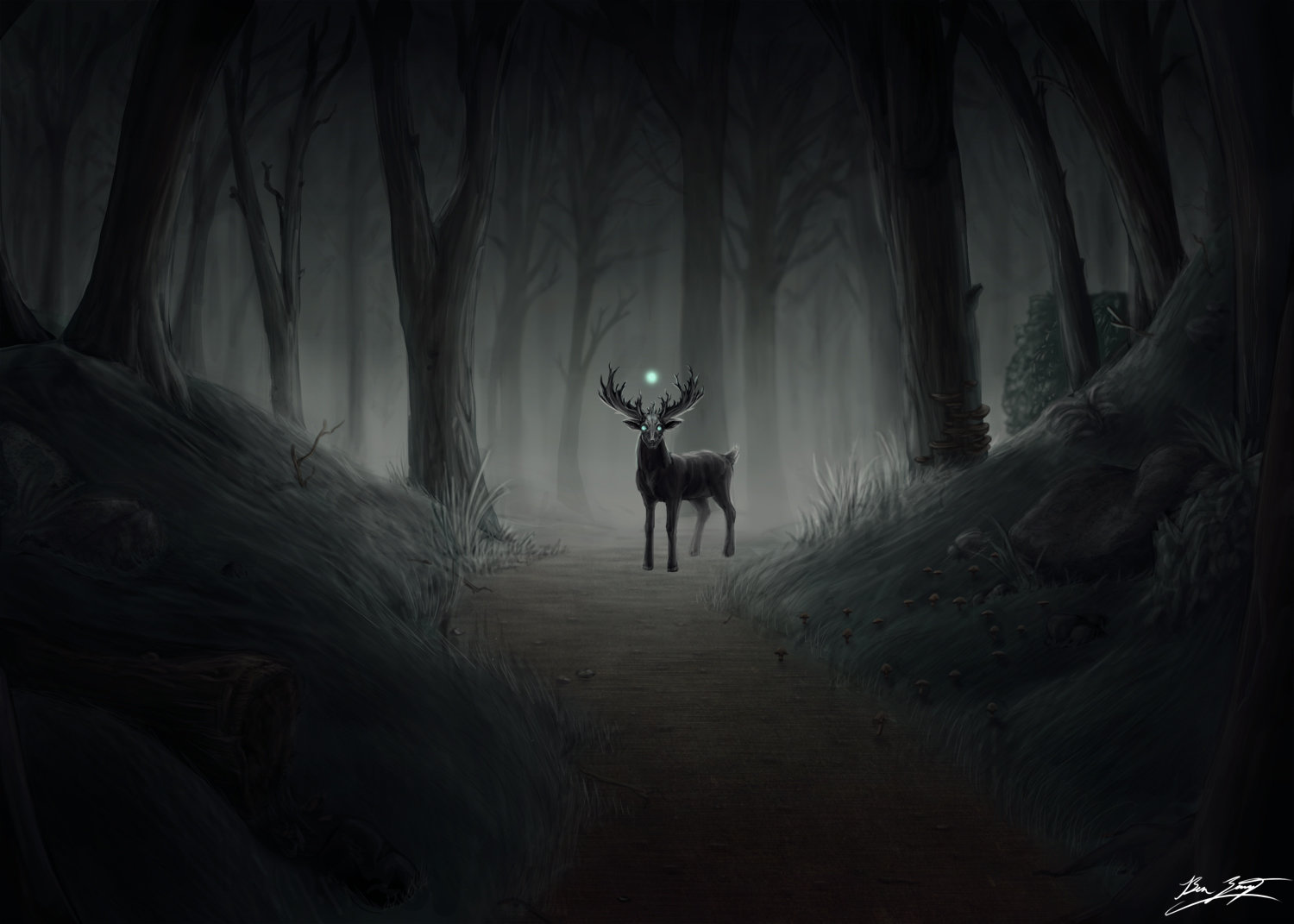 ArtStation - Haunted Forest