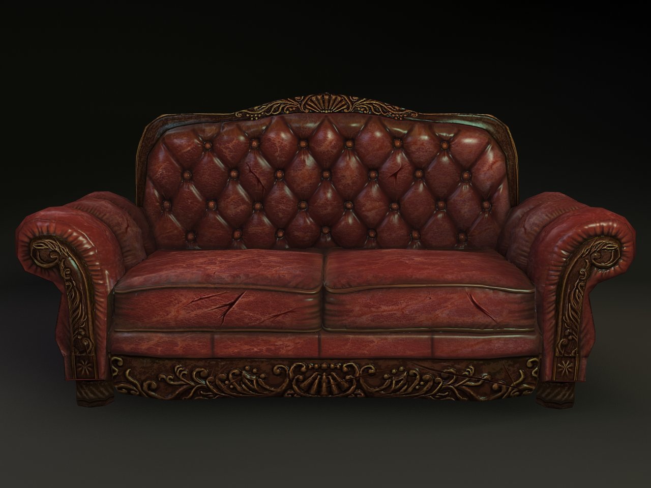 Old sofa