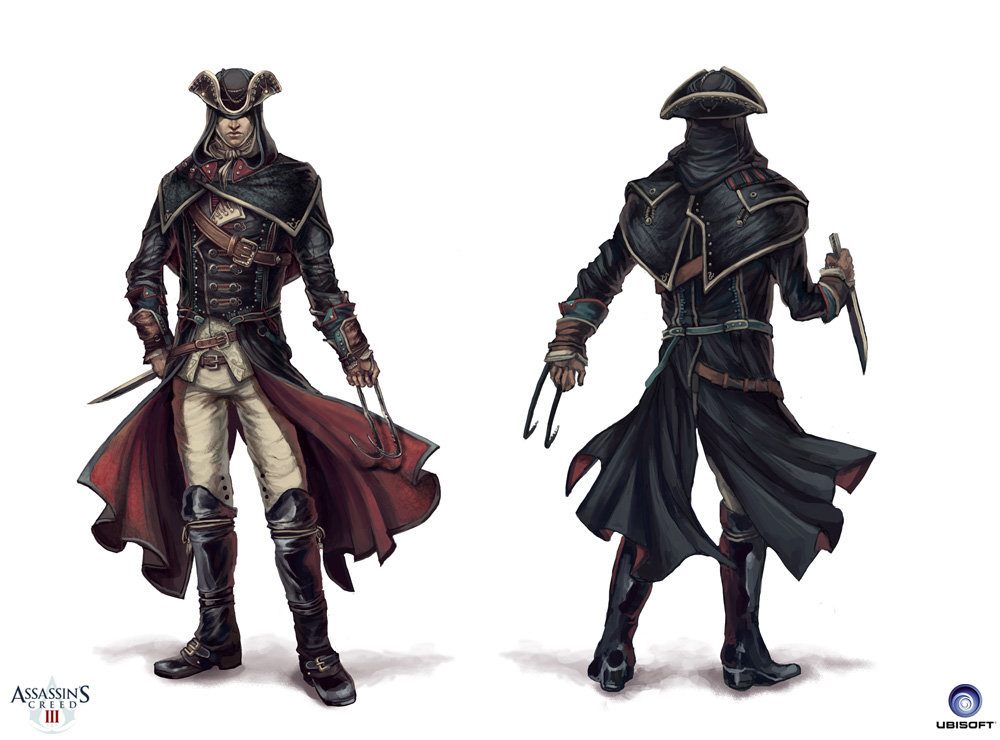 ArtStation - Assassin's Creed III Character design