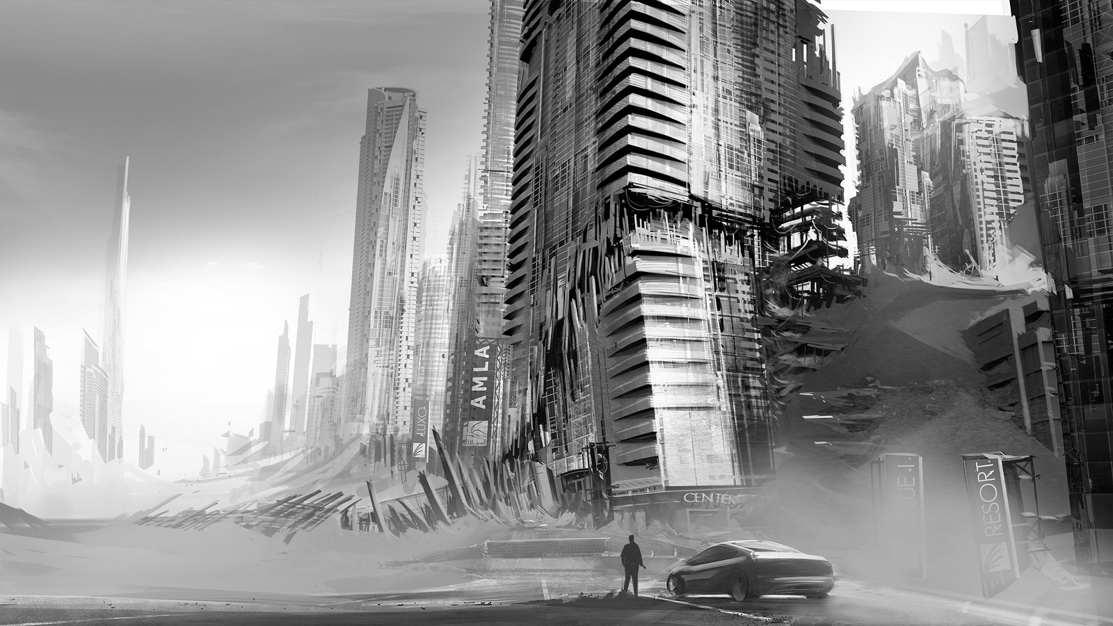 Artstation Spec Ops The Line Concept Michael Oberschneider Concept Design