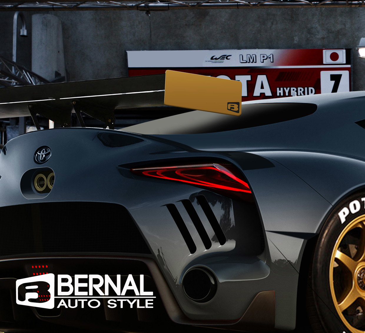 Artstation Toyota Ft 1 Race Concept Art Matt Bernal