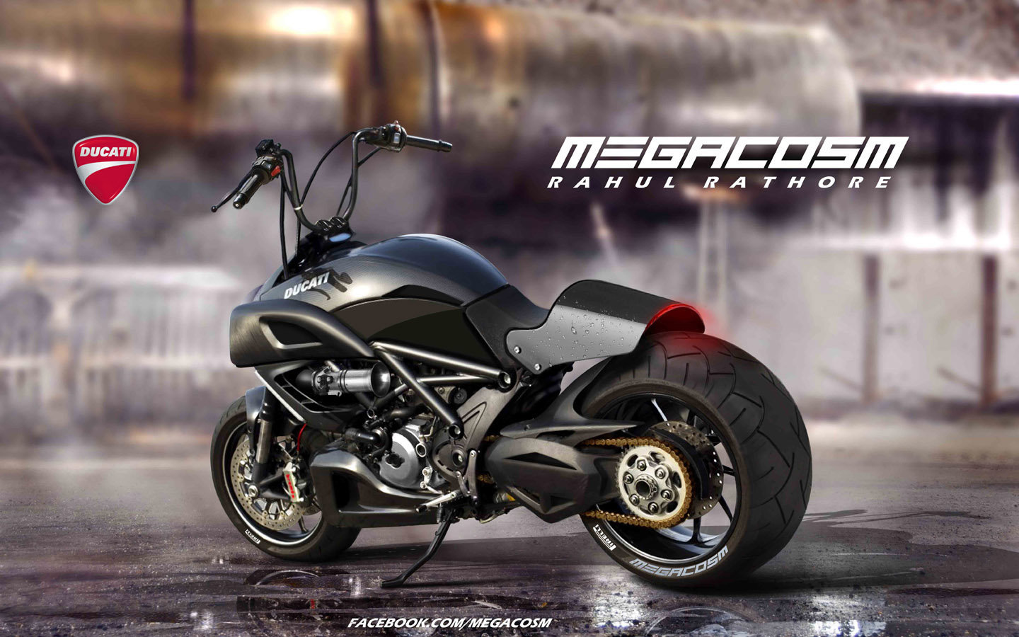ArtStation MEGACOSM Ducati Diavel