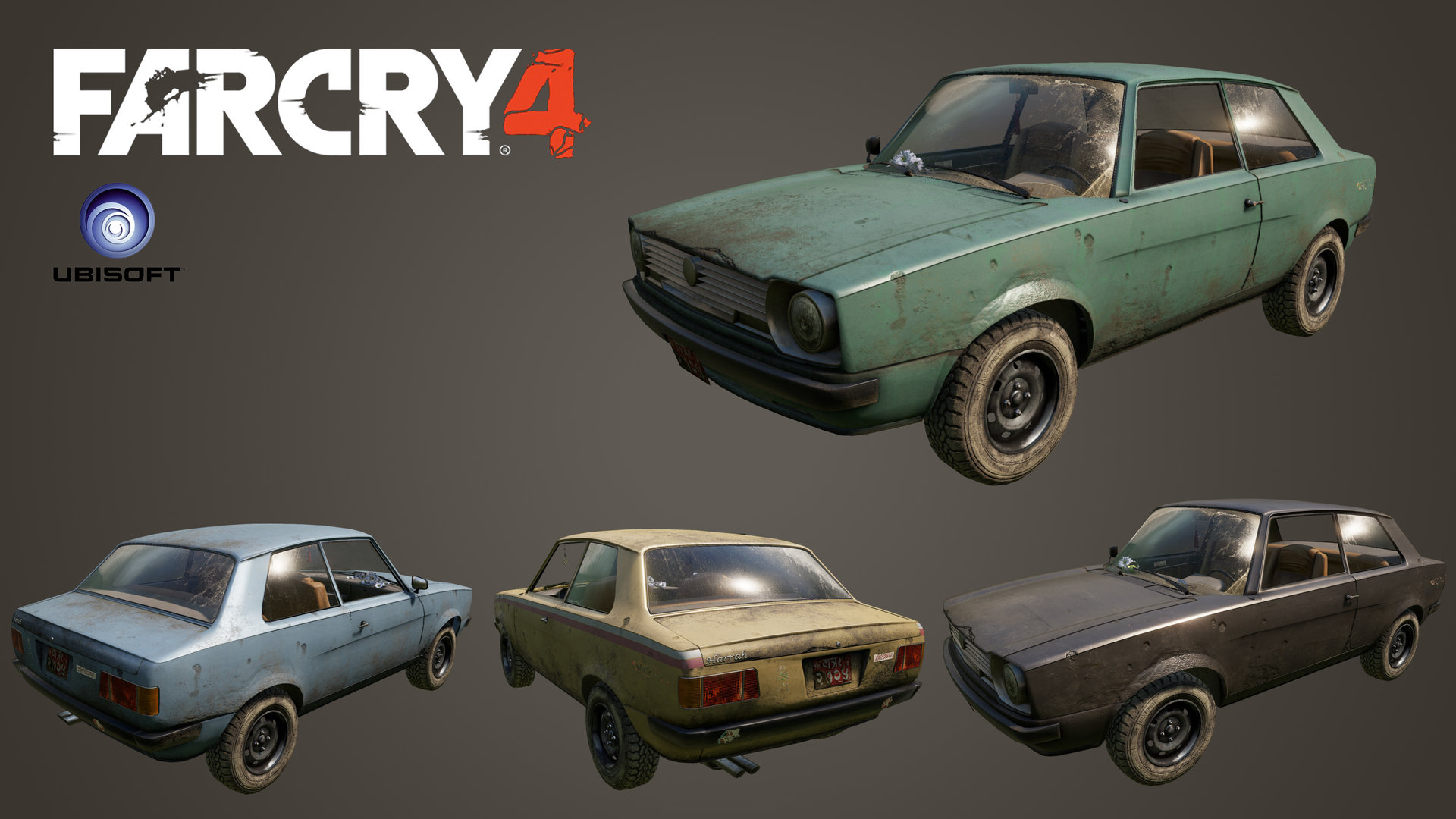 Artstation Far Cry 4 Cars Marilyn Girard Modeling By Jerome Busque