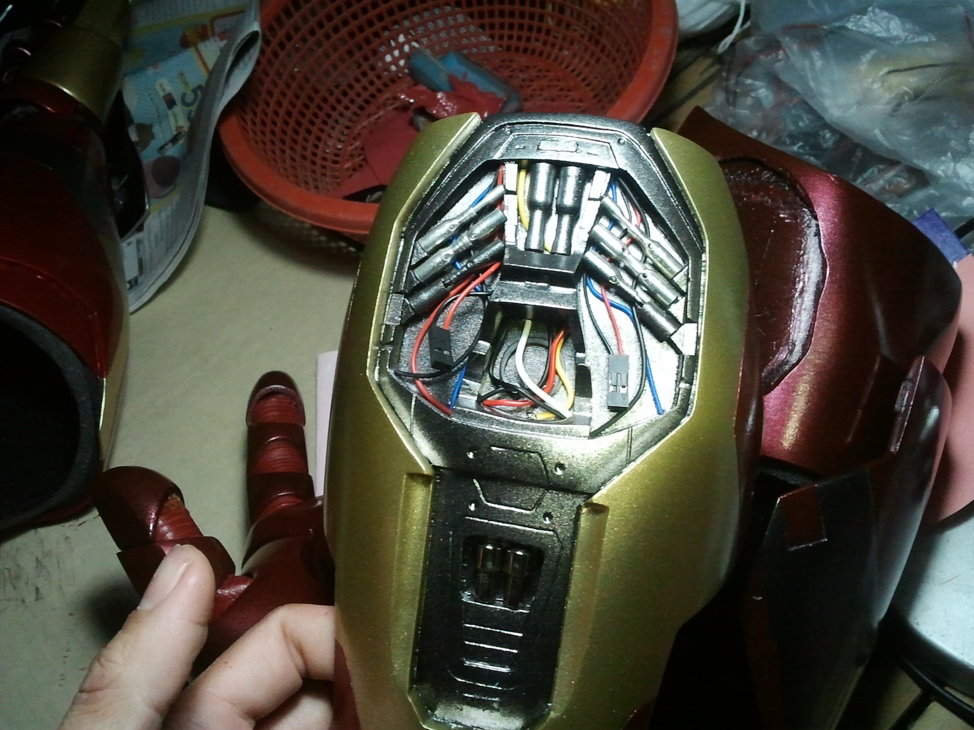 Artstation Iron Man Gauntlet Mark 43 Handmade Hd Details Scale 1