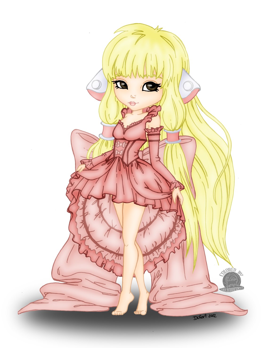 Wallpaper Artstation Chi From Chobits Cat Luniscia Free