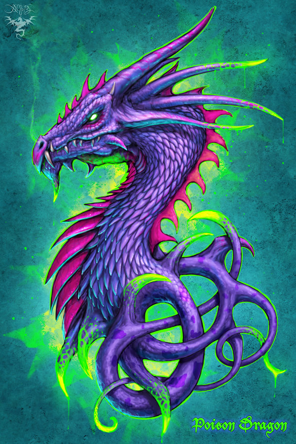 ArtStation - Poison Dragon