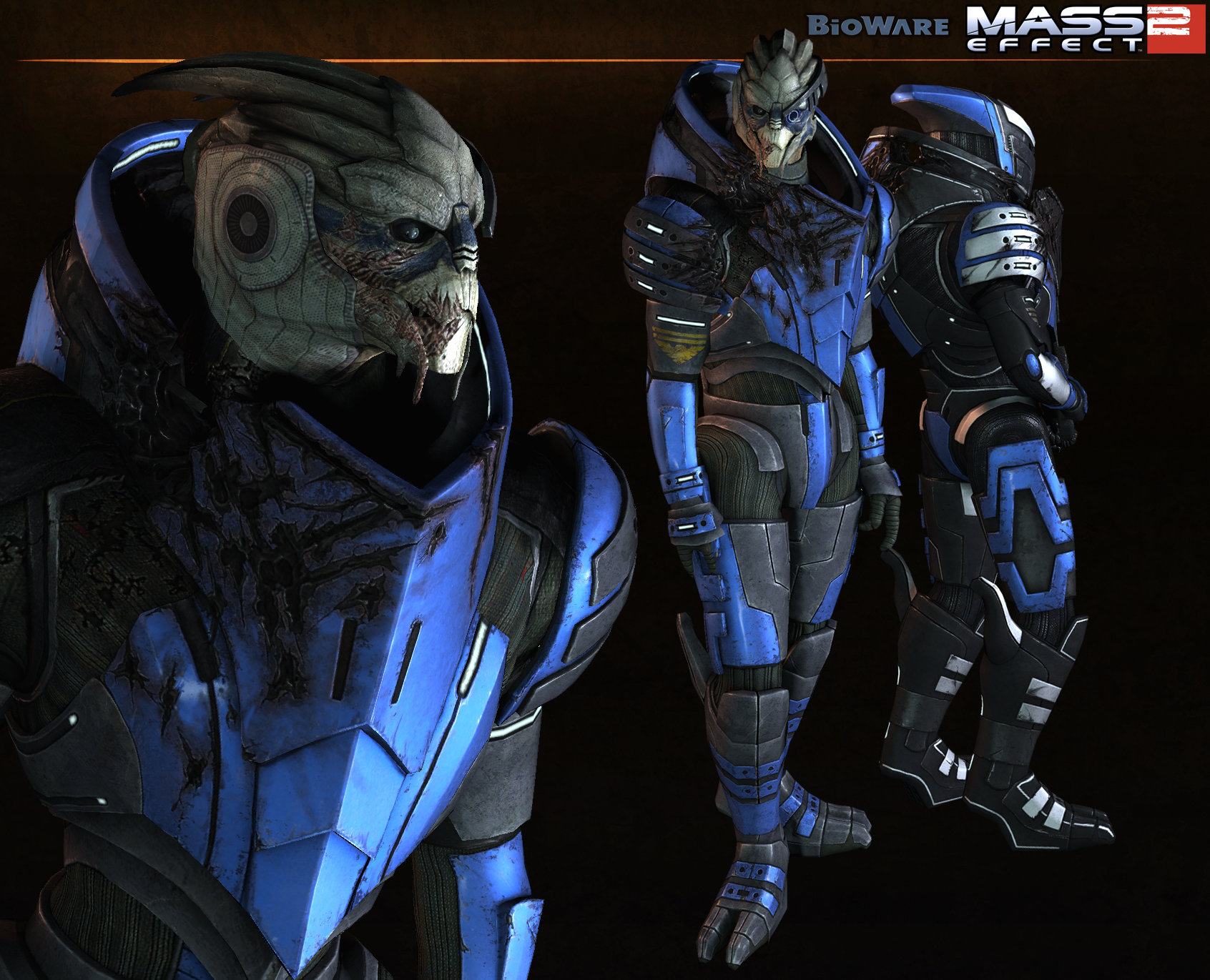 Artstation Garrus Mass Effect 2 Jaemus Wurzbach