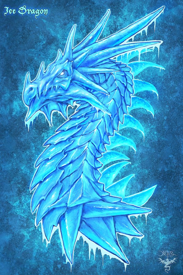 cool ice dragon pictures