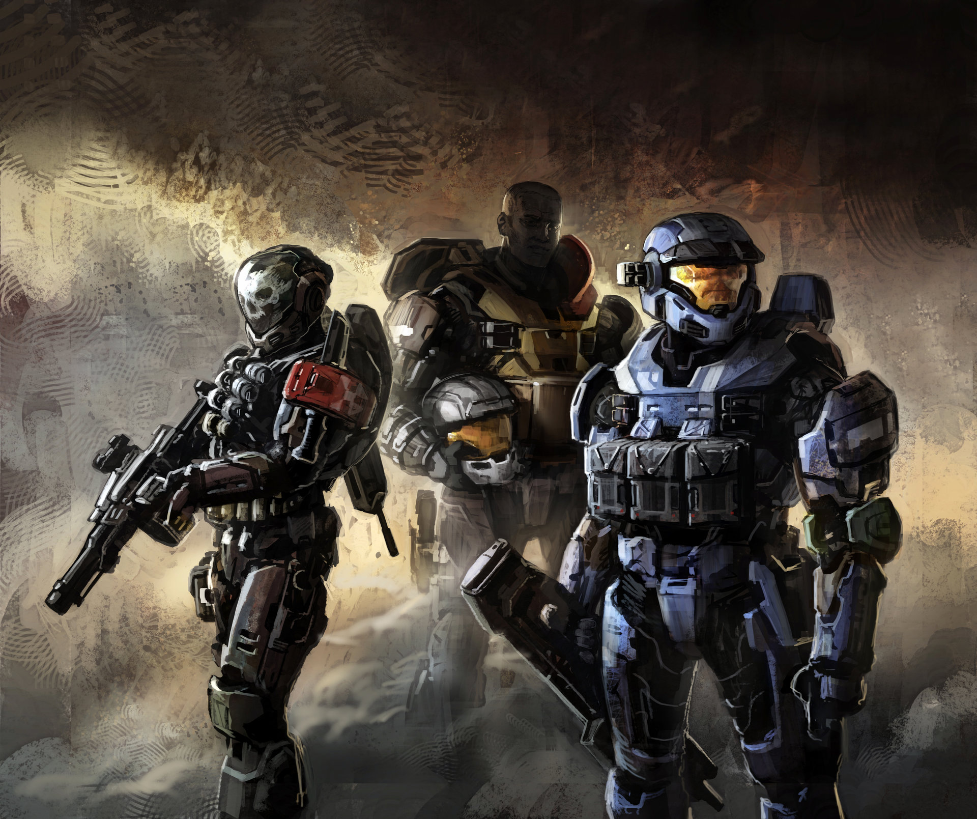 photo Halo Reach Spartan Concept Art
