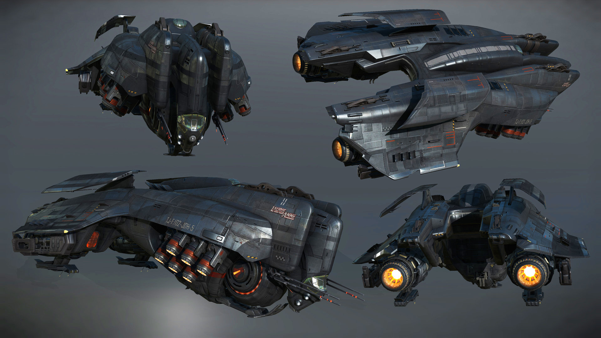 ArtStation Evolve Dropship "Laurie Anne"
