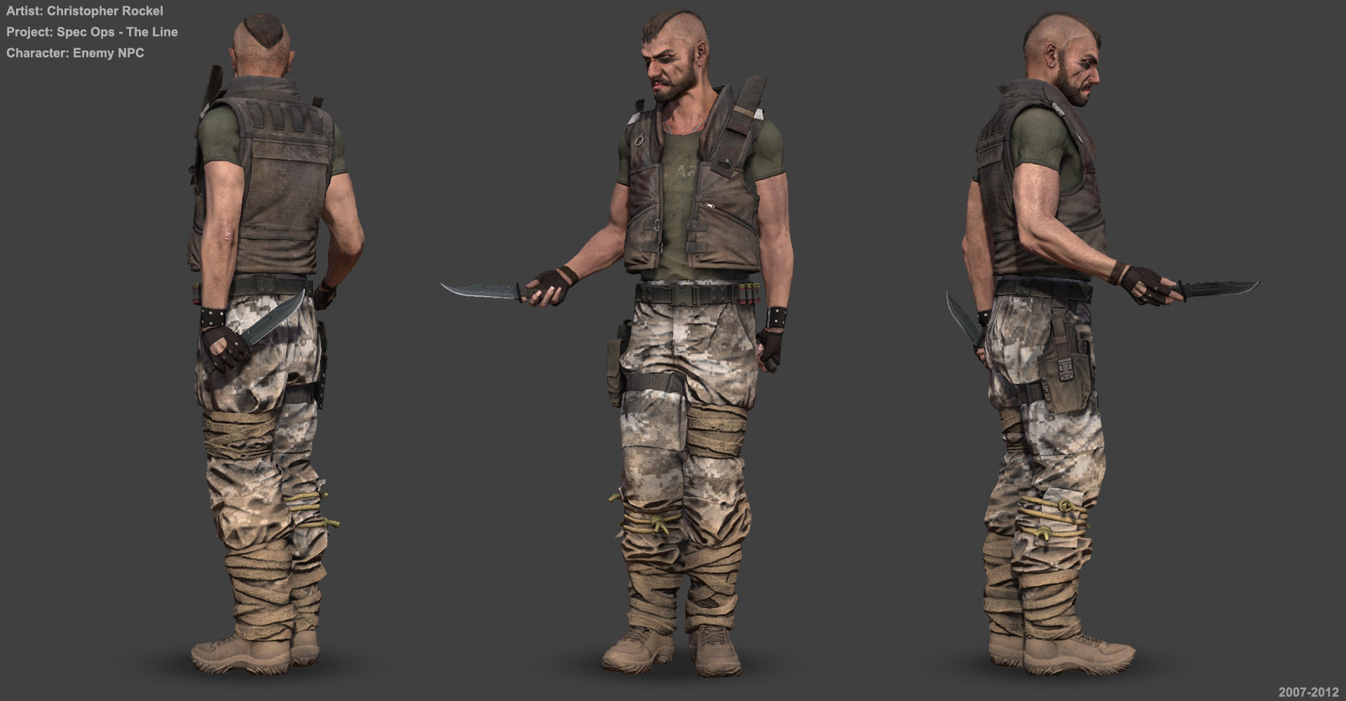 Ops models. Солдат spec ops the line.