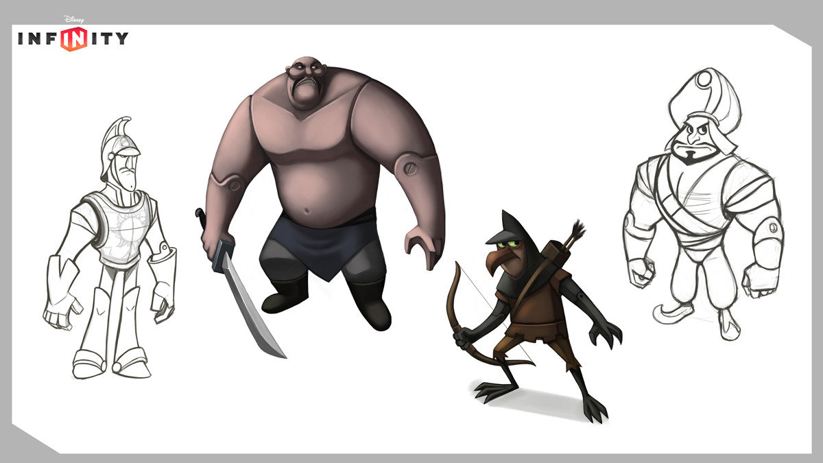 Random villains from various IPs 