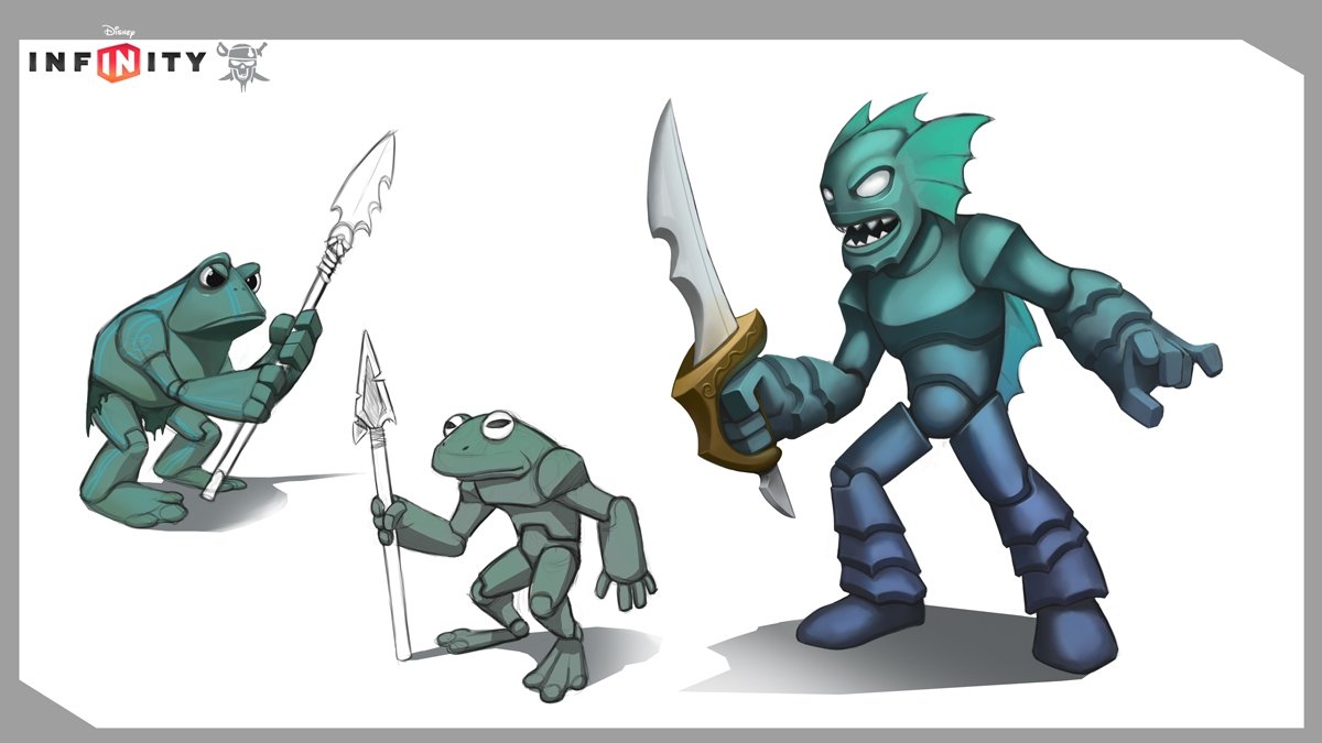 Frog dudes and Sahguin