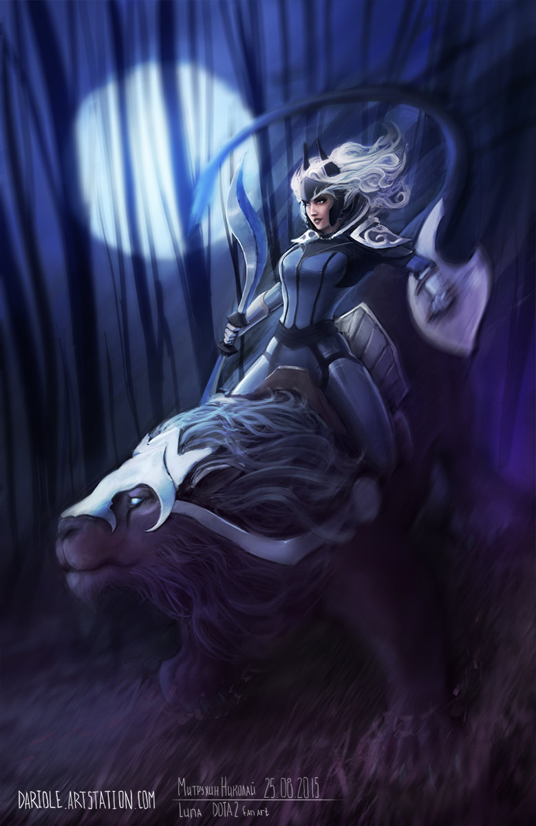 Artstation Dota2 Fanart Nikolay Mitruhin