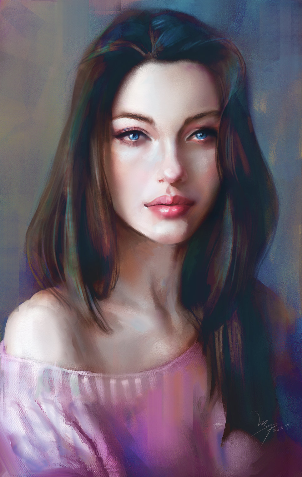 Artstation A Woman Portait John You