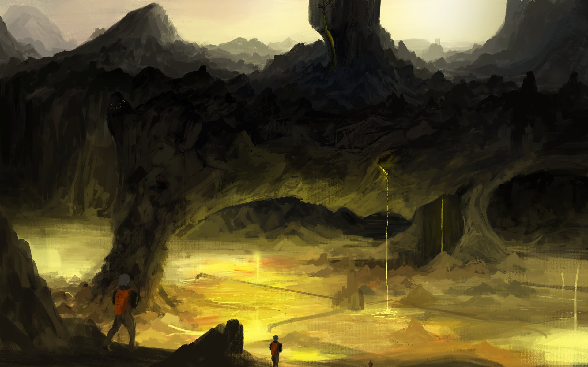 ArtStation - Liquid gold mine