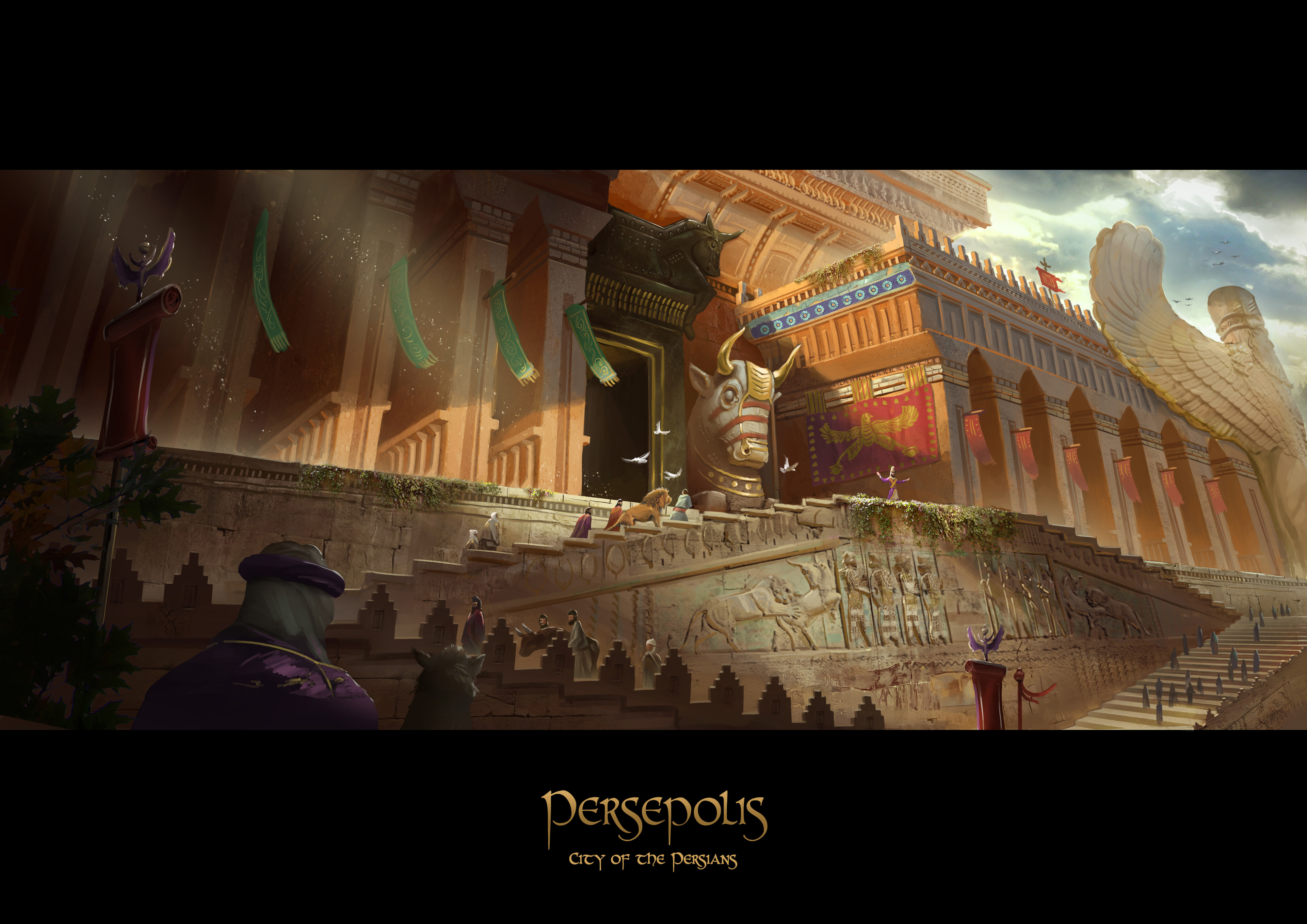 Persepolis- The grand stairway