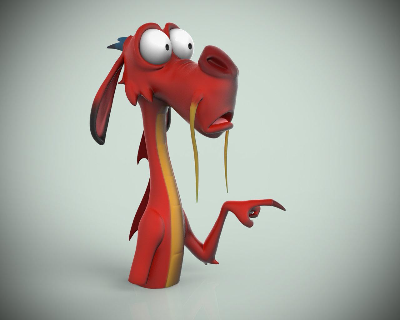 Artstation Mushu Calvin Luu