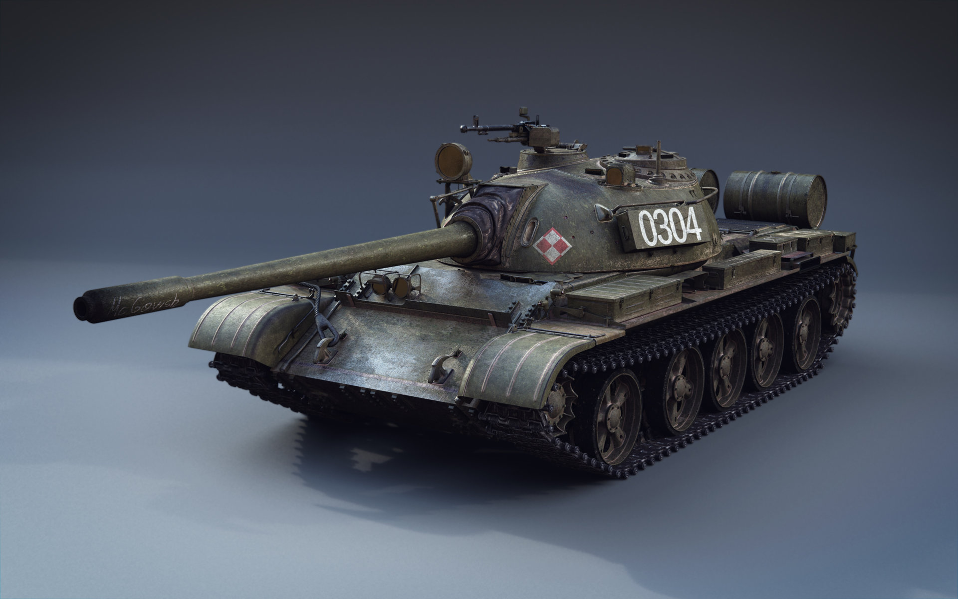 Piotr Bieryt T 55 Tank