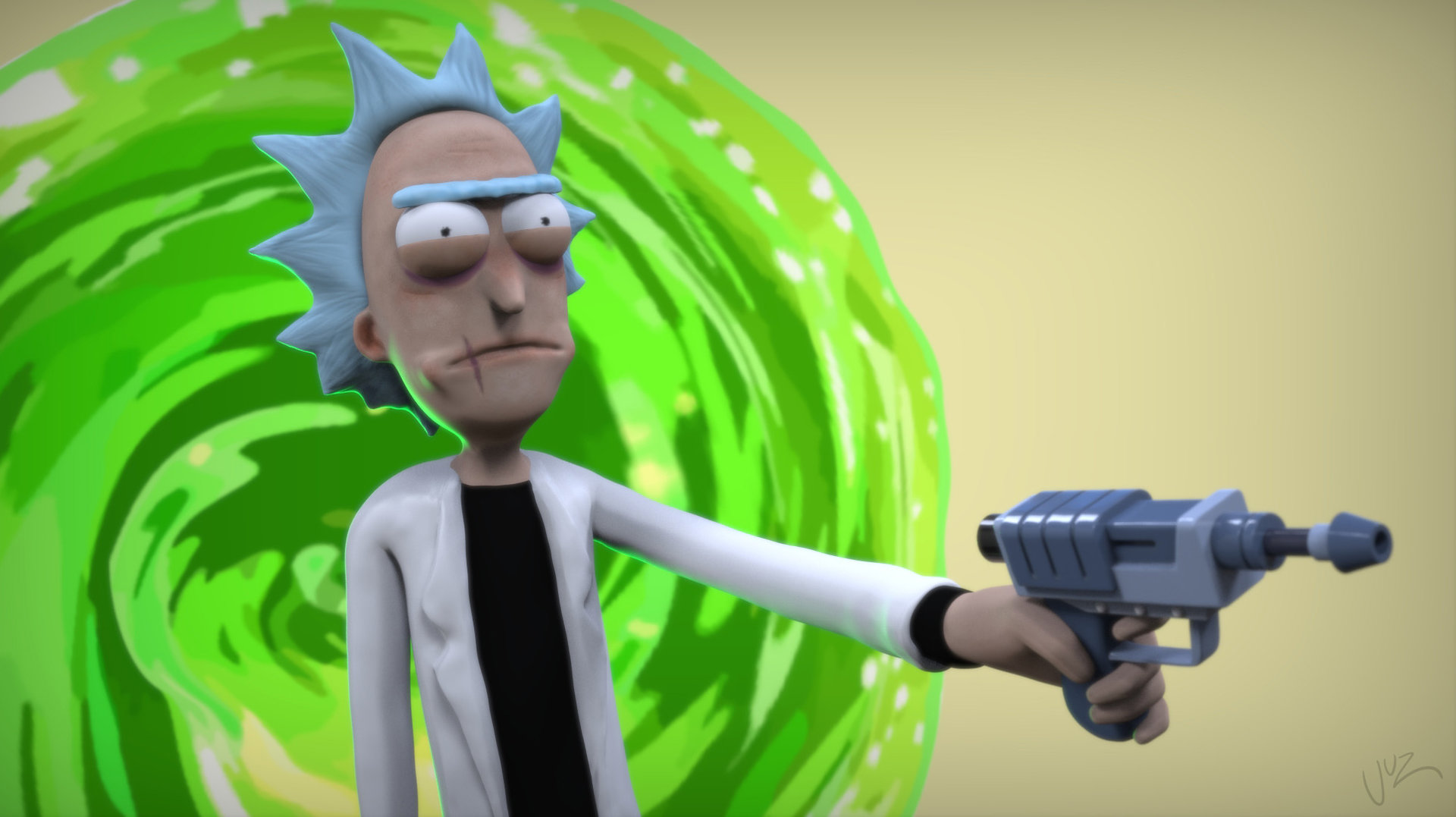 Рик и Морти 3д