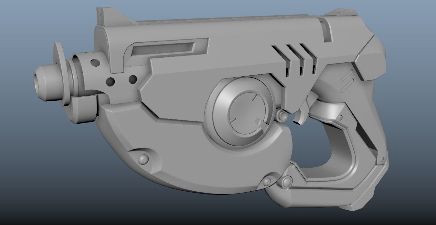 Jisoo Kim Overwatch Tracer S Gun