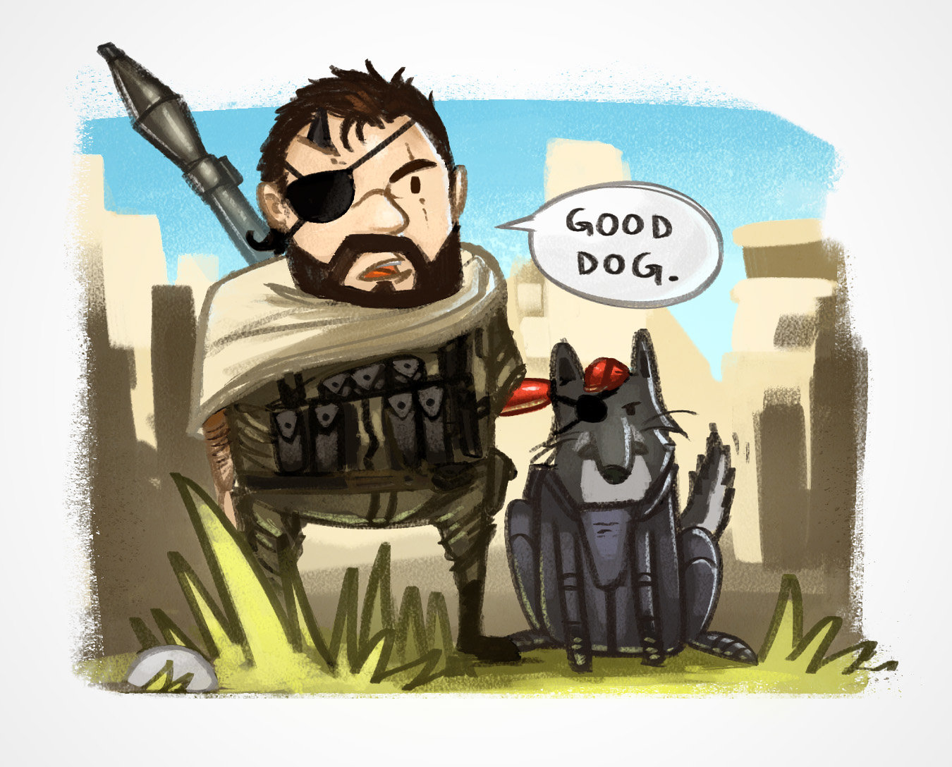 How Do I Get The Dog In Mgsv