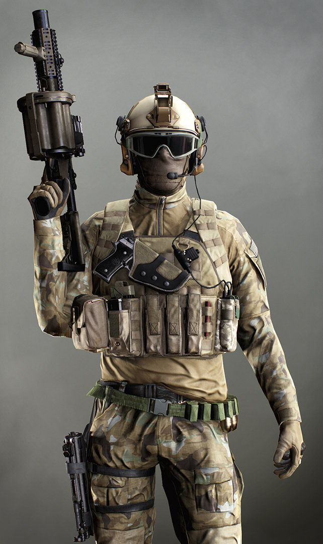 Artstation Us Special Forces Soldier Artem Yuldashev