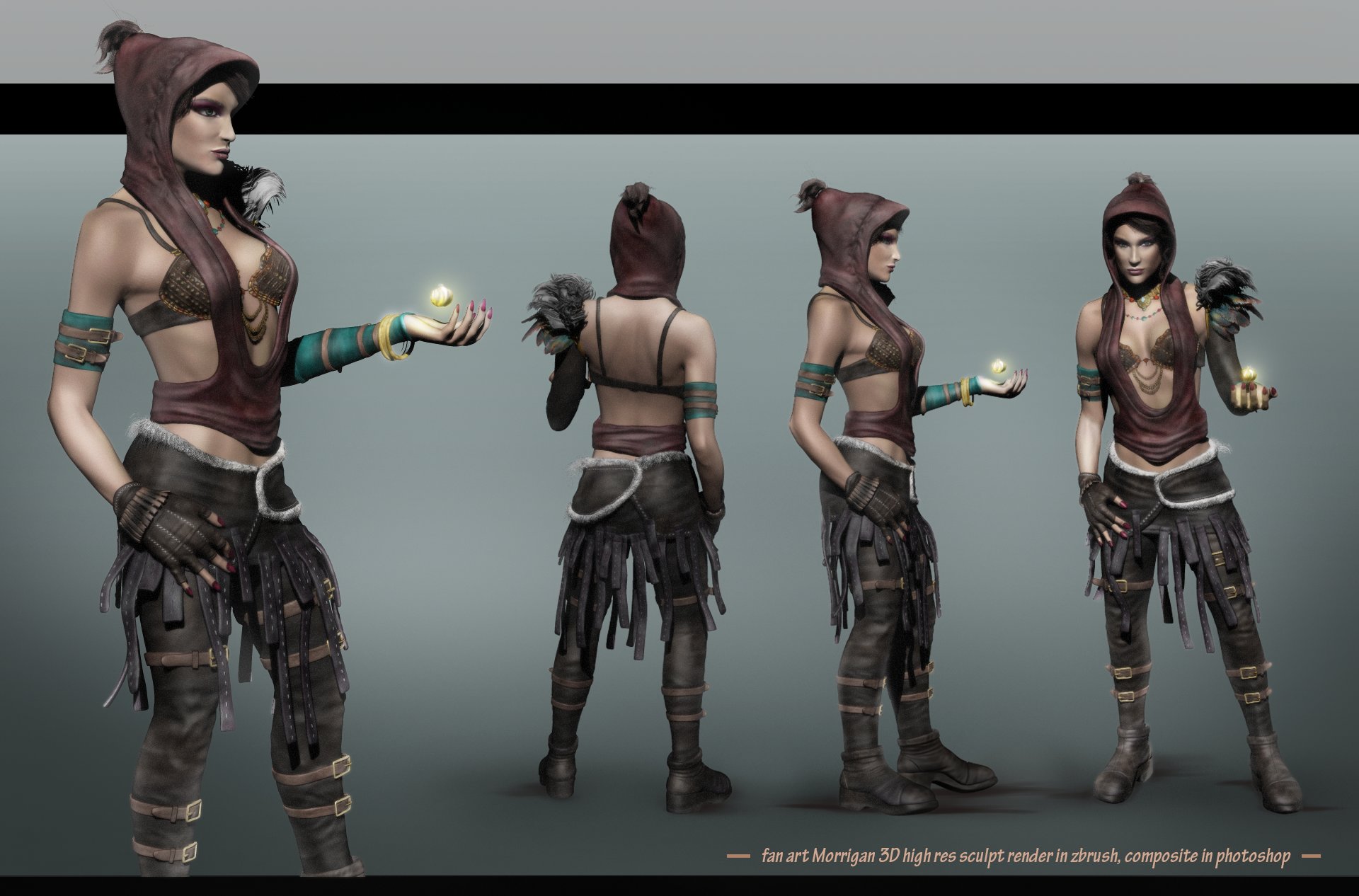 Artstation Fan Art Of Morrigan Dragon Age Venny Lie