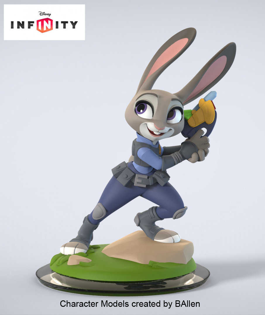 Judy Hopps Character Model by BAllen