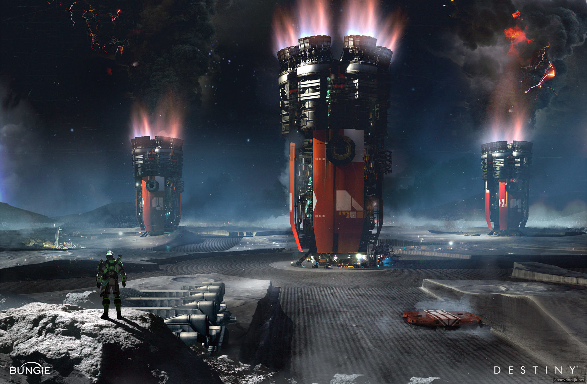 ArtStation - Early exploratory Destiny concept