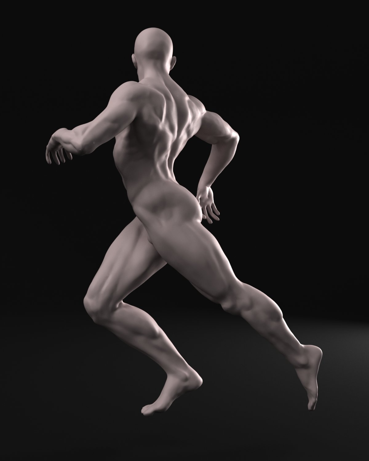 3d naked boys George Nagulov - Anatomy Practice w/ Timelapse