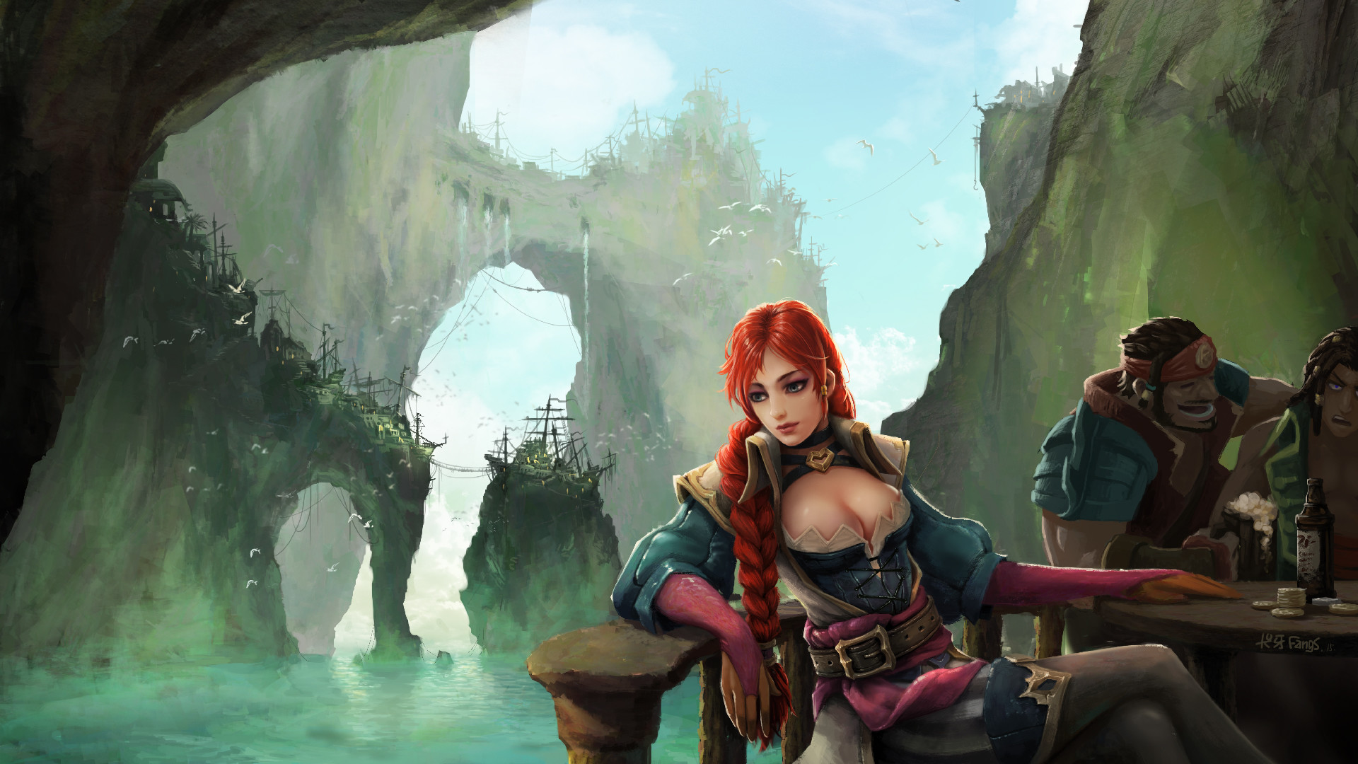 Artstation Miss Fortune Fanzo He