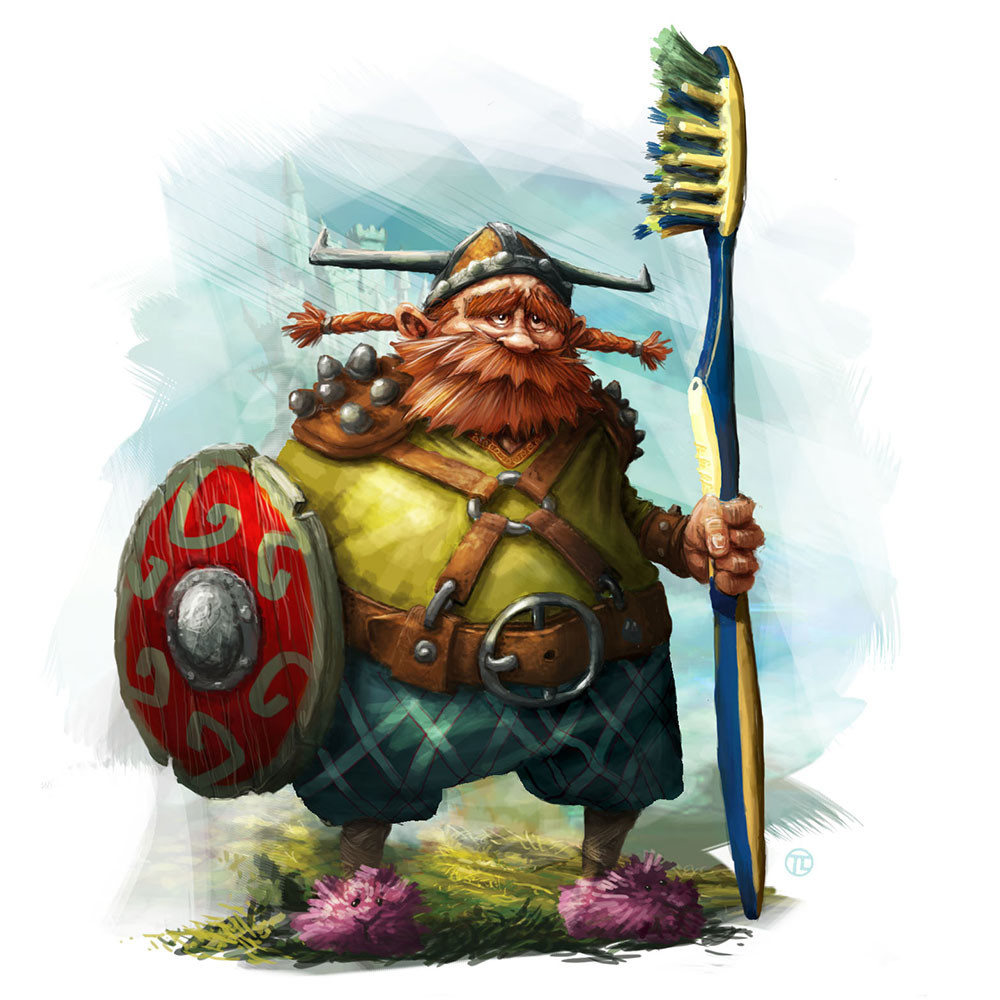 ArtStation Dragon Teeth Washer Charcter arts