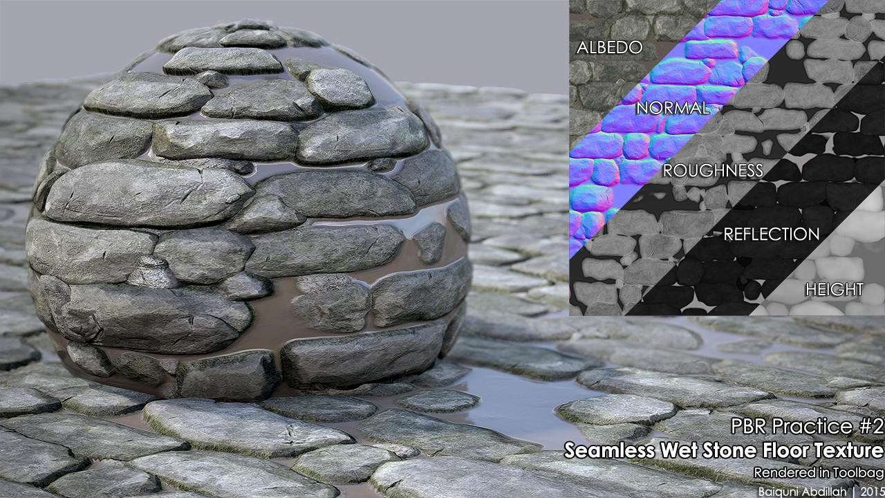 seamless stone floor texture