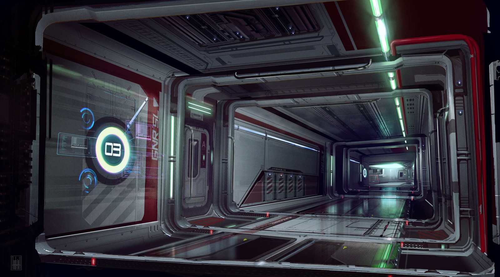 My attempt to redesign The Retaliator interior 