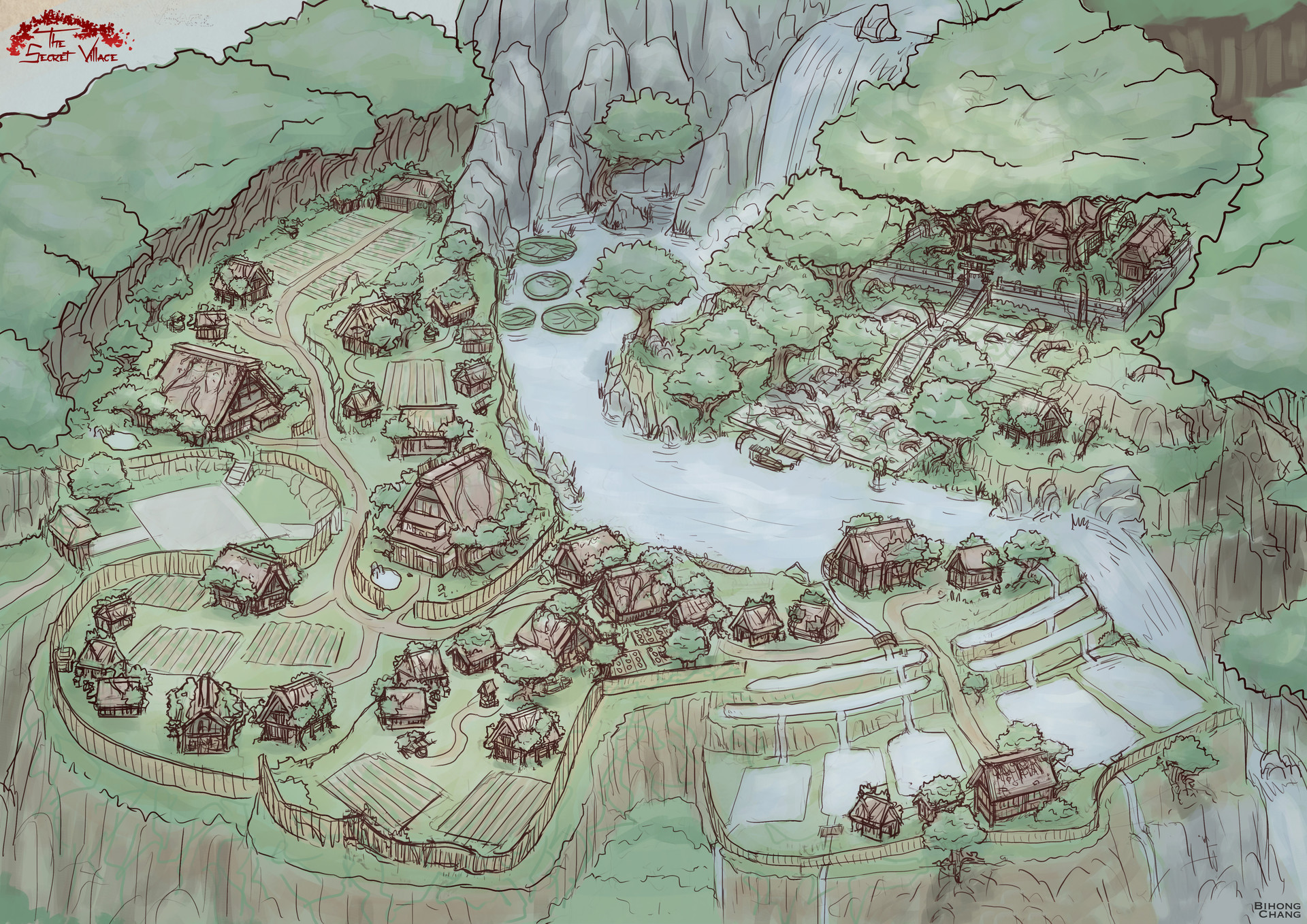 Minetown Карта