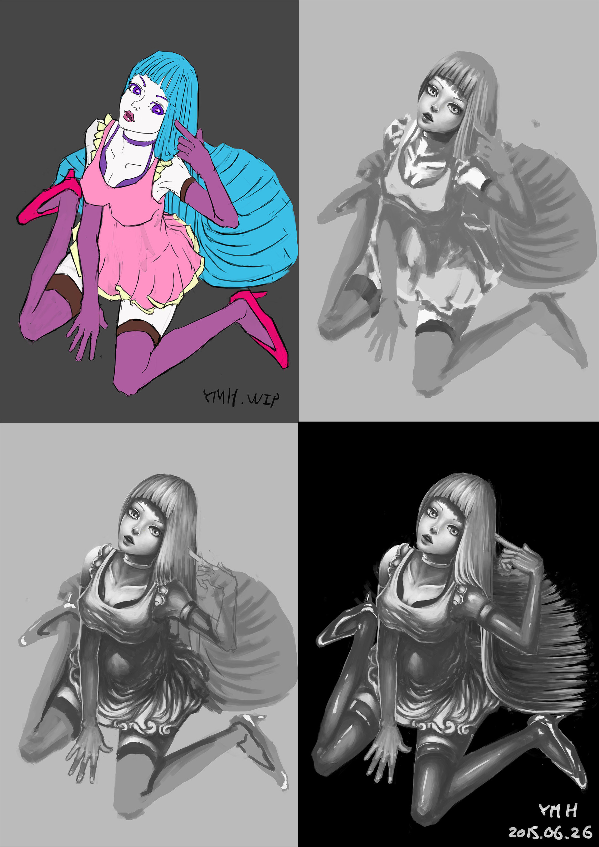Artstation Meme Chan Fanart Mh Yip