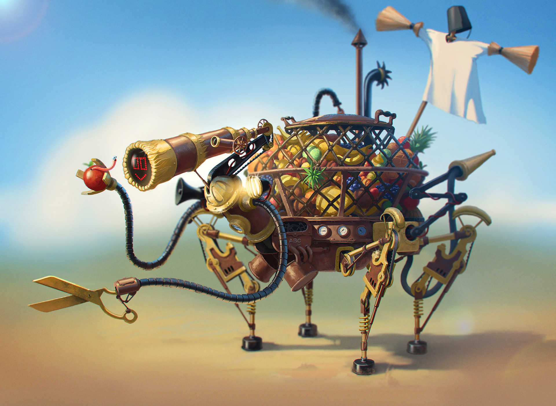 ArtStation Fruit Robot