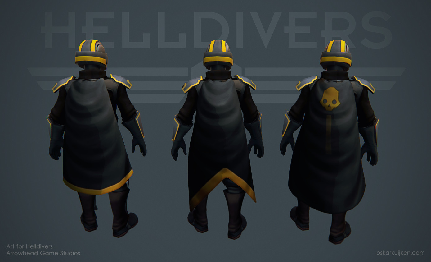Skarfox studios helldivers armor sets