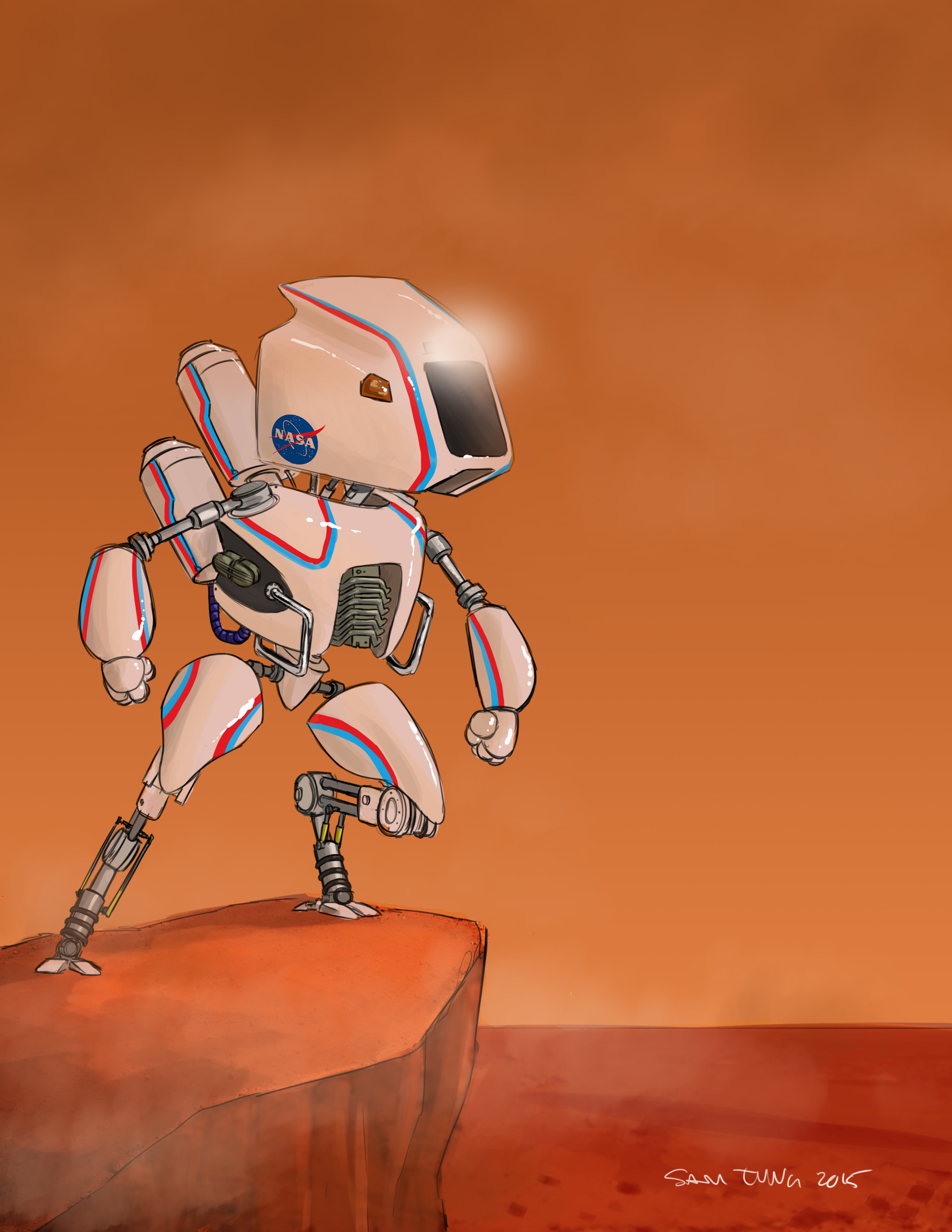 ArtStation Daily Robots