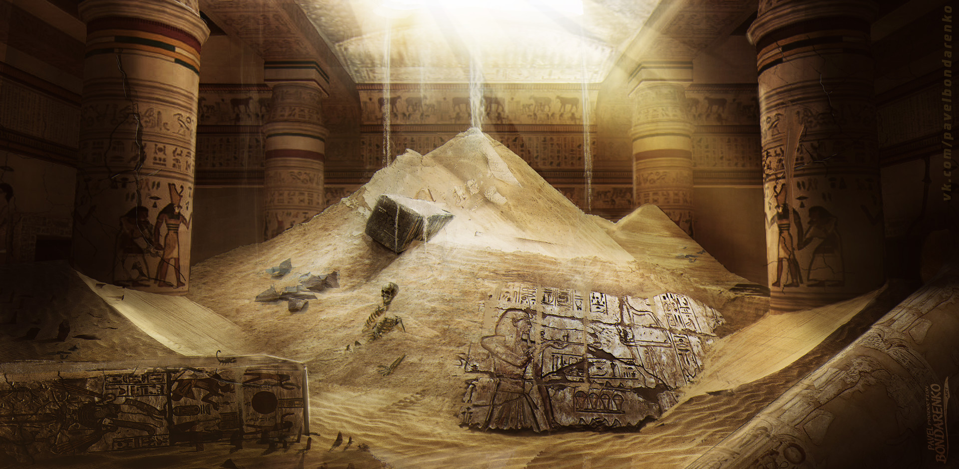Хранилище времени затерянная глушь. Подземный храм фараона древний Египет. Древний Египет саркофаг иллюстрации. Древняя Гробница фэнтези. Гробница Египет арт.