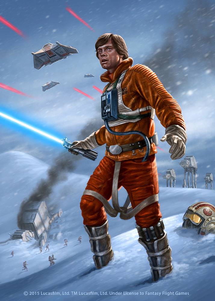 luke skywalker flying