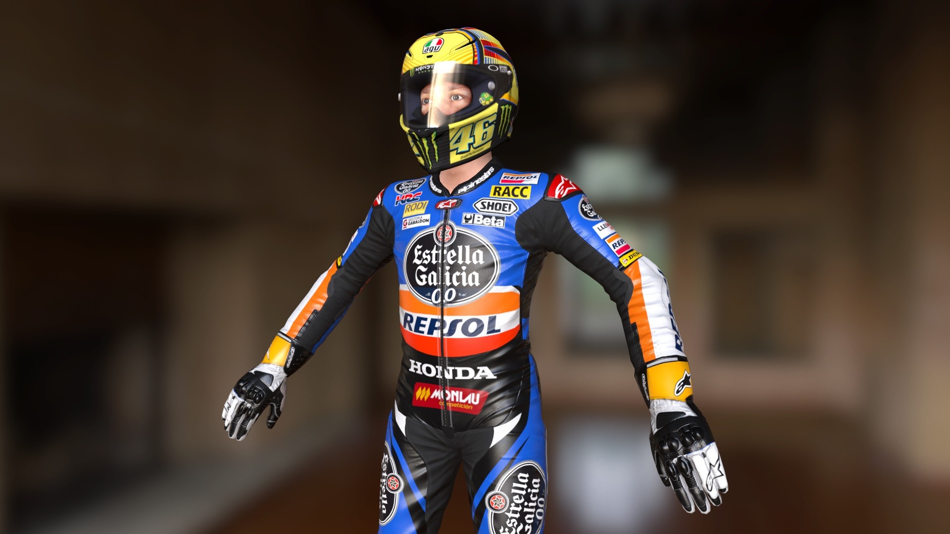 ArtStation MotoGP rider