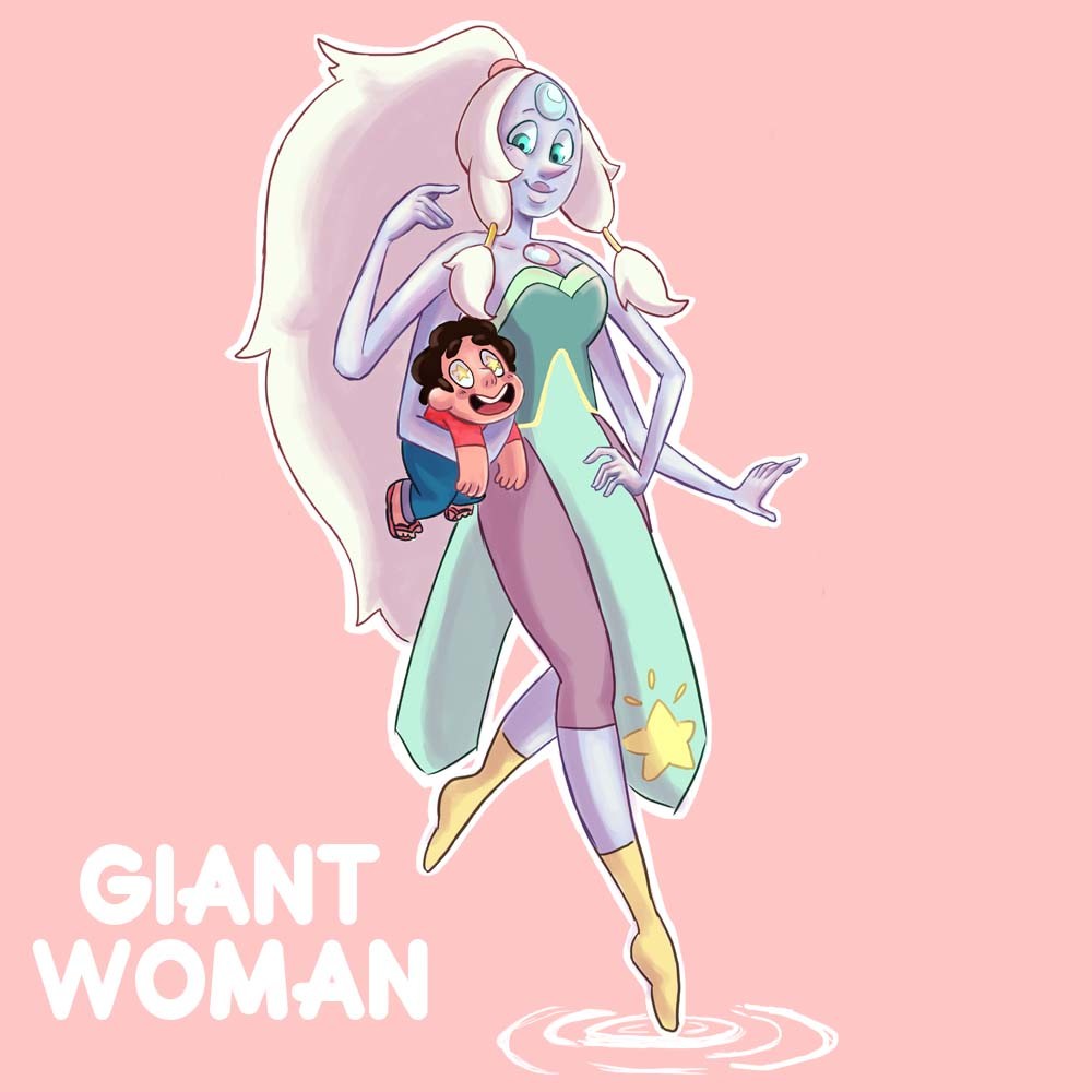 artstation fan art giant woman