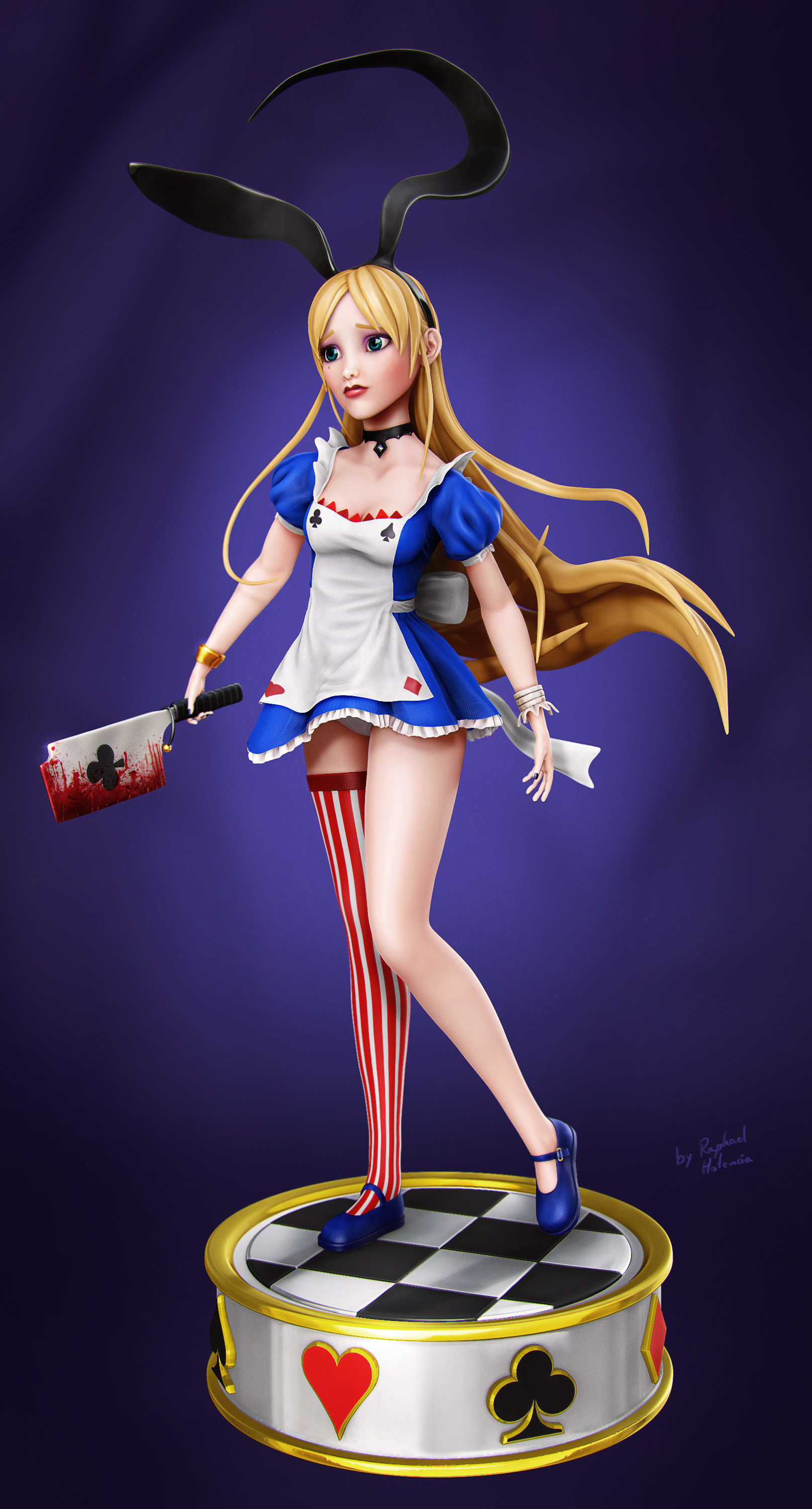 Artstation Alice In Wonderland Raphael Hatencia