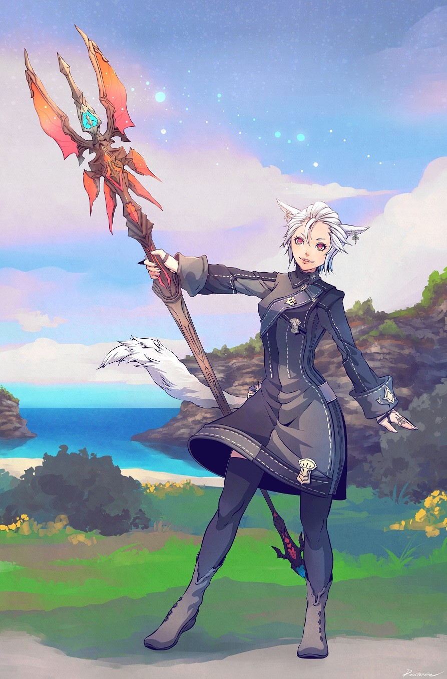 White Mage Ffxiv Wallpaper