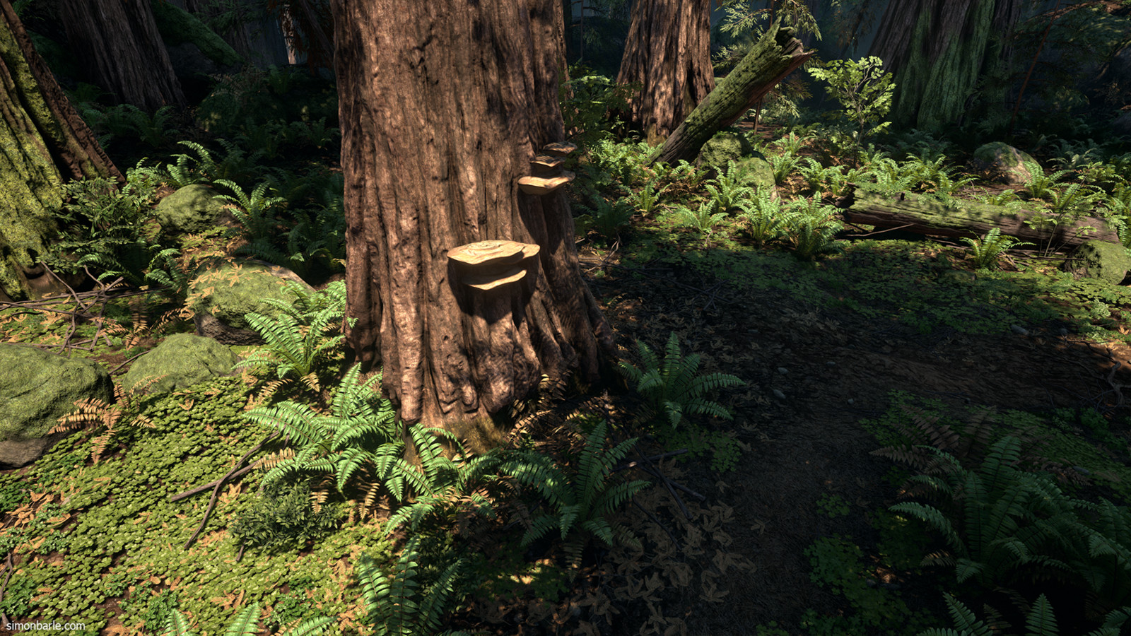 Simon Barle - Redwood Forest UE4