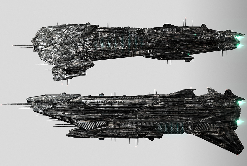 Artstation Alien Spaceships Concept Srdjan Pavlovic