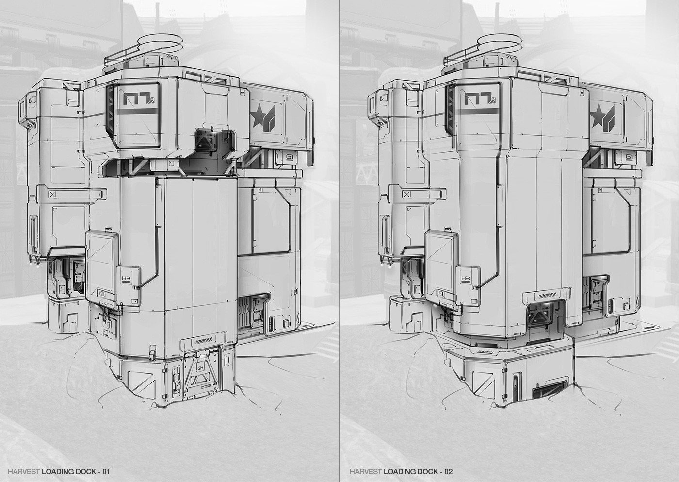 Studio Qube Halo Harvest Assets